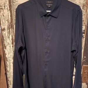 Men's RW&CO. Navy Dress Shirt
